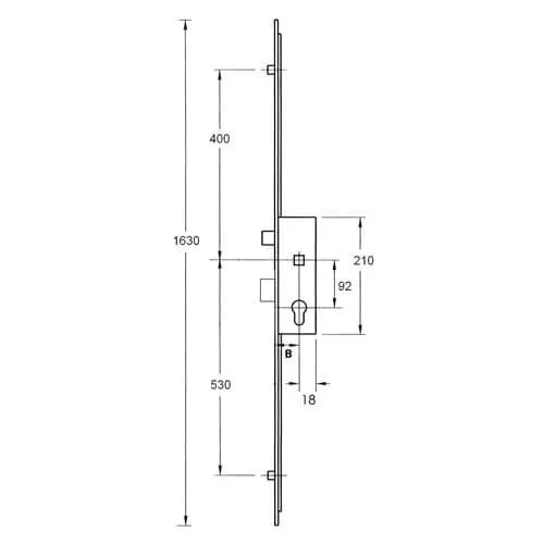 KFV 2 Roller Lift Lever - Shootbolt Compatible